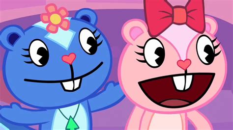 Happy Tree Friends Giggles Y Petunia Happy Tree Friends Cartoon