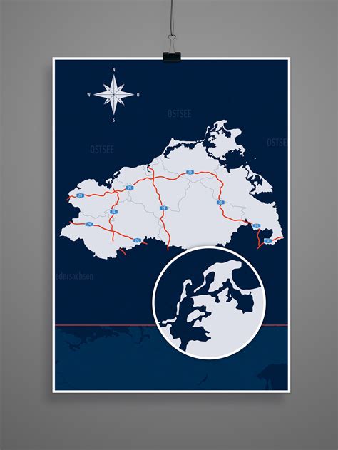 Wir stellen menschen aus dem land in den mittelpunkt und. Landkarte Mecklenburg-Vorpommern mit Landkreisen