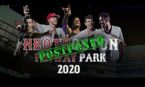 Fenway Park New Kids On The Block Nkotb Tour 2021
