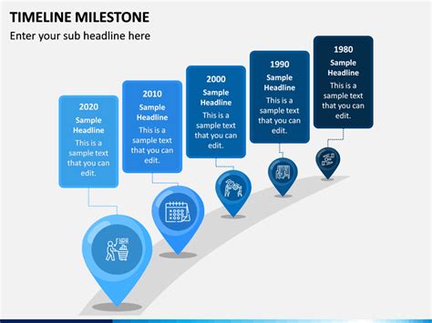 Milestone Timeline Template Ppt Printable Word Searches
