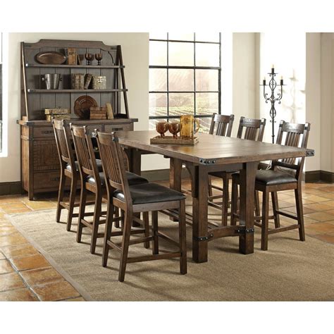 Infini Furnishings 7 Piece Counter Height Dining Set And Reviews Wayfair