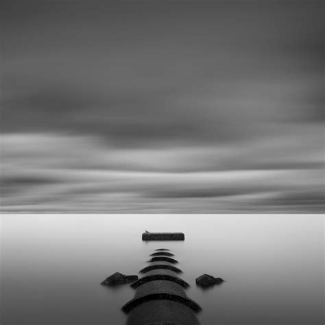 Soothing Minimalist Black And White Photos