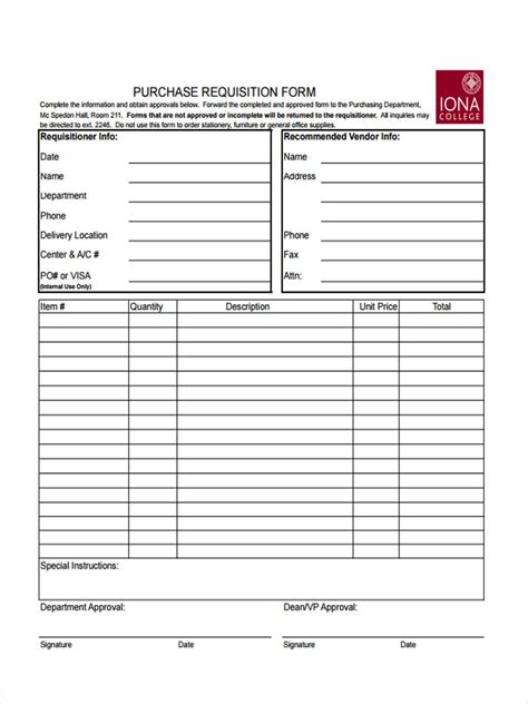 Free 9 Stationery Requisition Forms In Pdf Ms Word