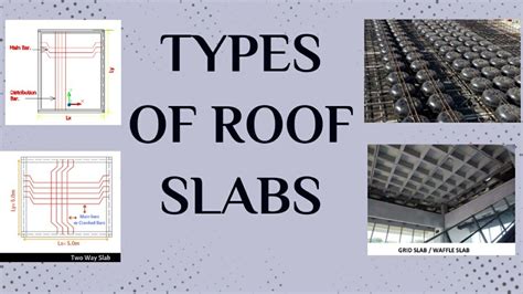 Types Of Slab Different Types Of Roof Slab Youtube