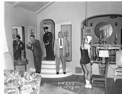 Crime scene in Los Angeles, California, 1953(nsfw) : r/HistoryFans