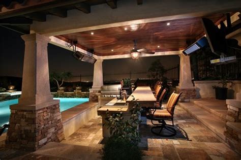It is slightly different depending on the owners' needs and climate but usually consists of. Covered Outdoor Kitchen Designs - Landscaping Network