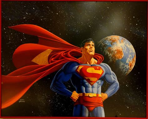 Superman For Earth Jerry Ordway Superman Artwork Superman Art