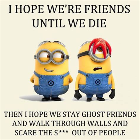 See more ideas about minions, minions funny, funny minion quotes. Minion Friendship Quotes. QuotesGram