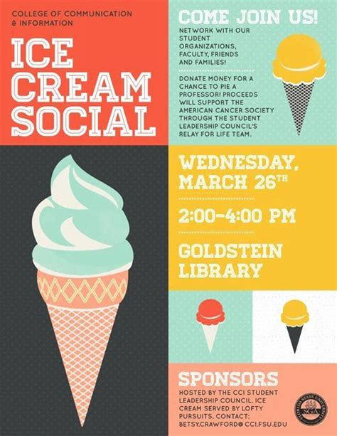 Ice Cream Social Invite Template Fresh Flyers Ice Cream Social And Ice