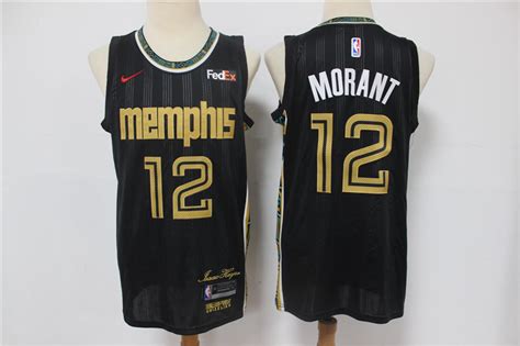 Find great deals on ebay for grizzlies jersey. Men's Memphis Grizzlies #12 Ja Morant Black Nike 2021 NEW ...