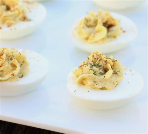 Seeking the low calorie deviled eggs? Low Fat Deviled Eggs Recipe - My Frugal Adventures