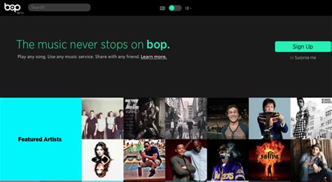 Bopfm Awesome Music Sharing Service Byte Revel
