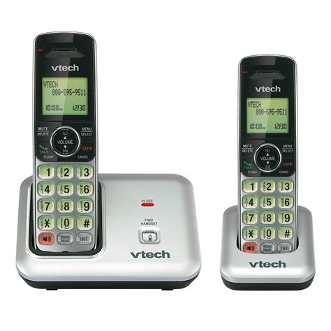 Vtech Two Handset Cordless Phone System Cs6419 2 Energy Star Tvs