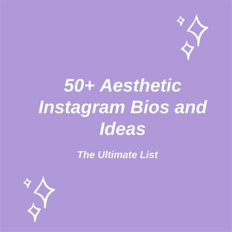 50 Aesthetic Instagram Bios And Ideas The Ultimate List Tecadmin