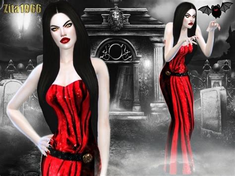 The Sims Resource Vampire Dress