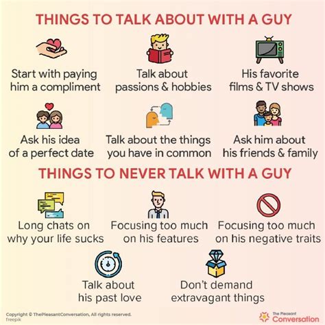 40 Things To Talk About With A Guy To Make Conversations Interesting