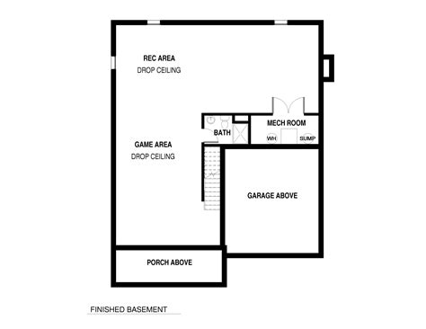 Floor Plans For Basement Layout