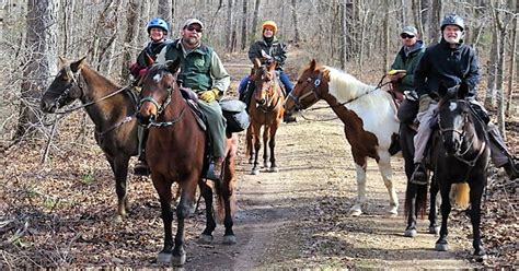Rangers Map Network Of Illegal Horse Riding Trails In Mark Twain