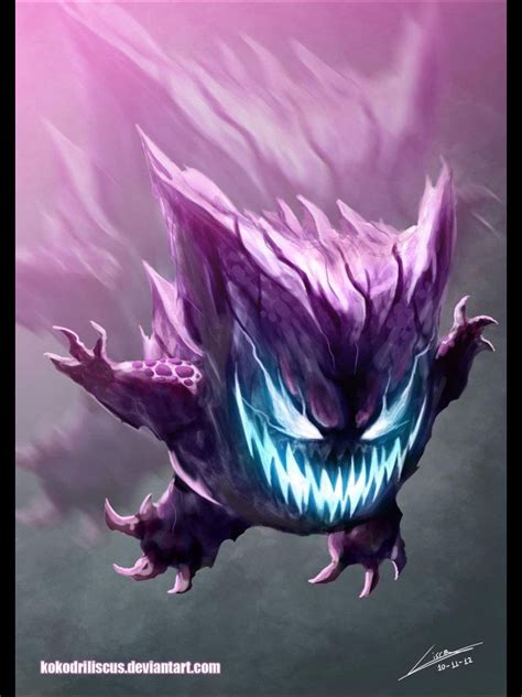 Gengar Ghost Pokemon Pokemon Gengar