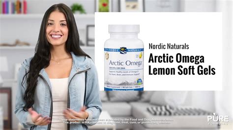 arctic omega lemon soft gels youtube