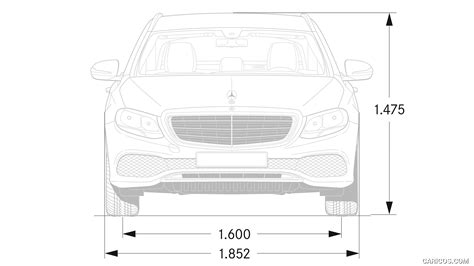 2017 Mercedes Benz E Class Estate Dimensions Caricos