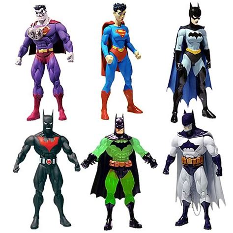 Superman Batman Public Enemies Action Figures Series 4 Set Dc
