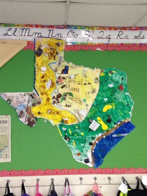 Texas Region Map Divide The Students Into Four Groups