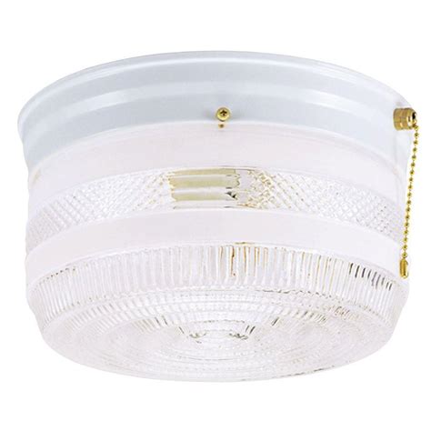 This is not only for aesthetic reasons. Westinghouse 2-Light Ceiling Fixture White Interior Flush ...