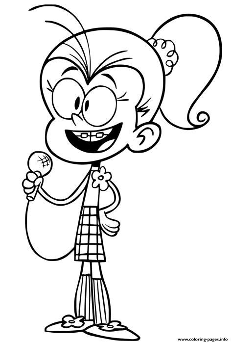 Lori Loud Coloring Pages Coloring Pages