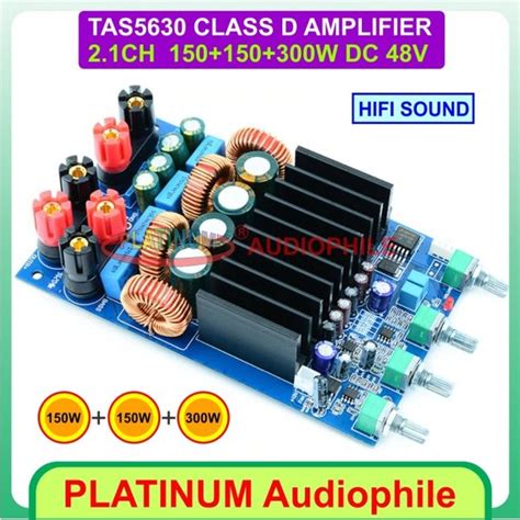 jual tas5630 amplifier class d 2 1ch 2x150w 300w tas5630 class d amplifier di lapak platinum