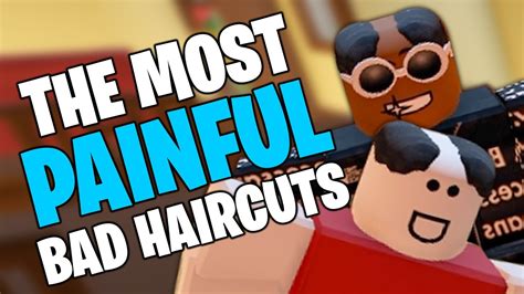 The Most Painful Bad Haircuts Roblox Neighbors Youtube