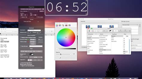 How To Display Date And Time On Macos Wallpaper And Flip Time On