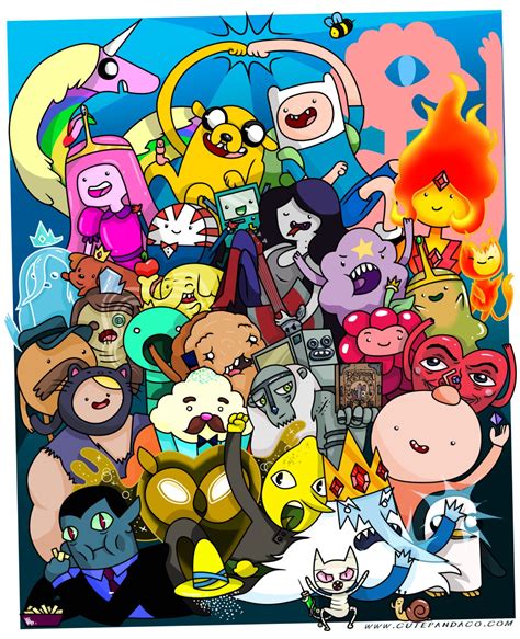 Adventure Time Group Poster