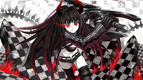 Image Evil Demon Anime Girl With Sword Wallpaper