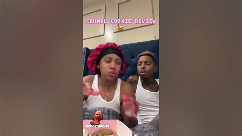 Funnymike And Jaliyah Try Crumbl Cookies 🍪👫🏽🥛 Shorts Youtube