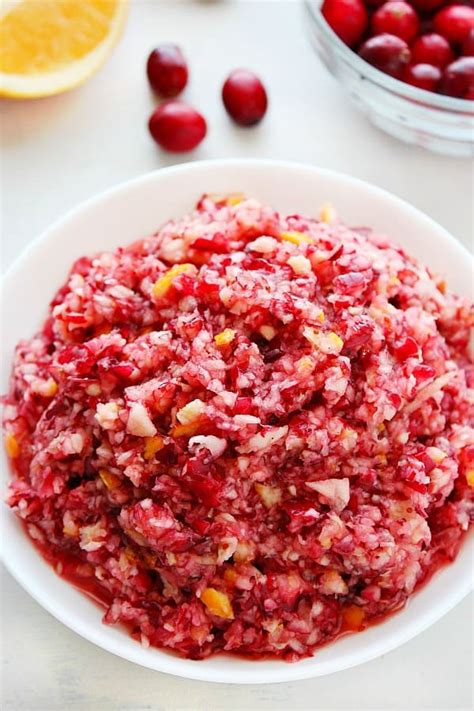 This Cranberry Relish Is The Best And Easy Recipe For A Thanksgiving
