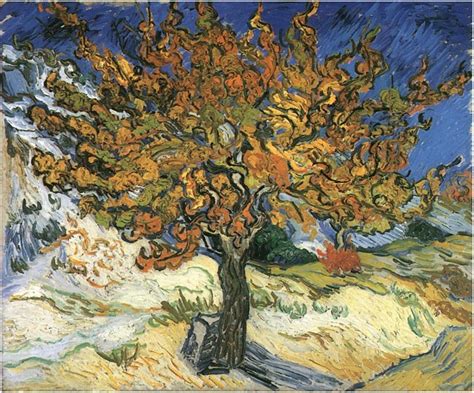 Mulberry Tree The By Vincent Van Gogh 329 Painting