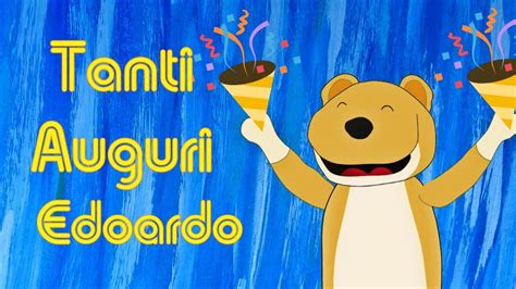 Da questa pagina è possibile scaricare gratis le immagini con la frase: Tanti Auguri Edoardo - YouTube
