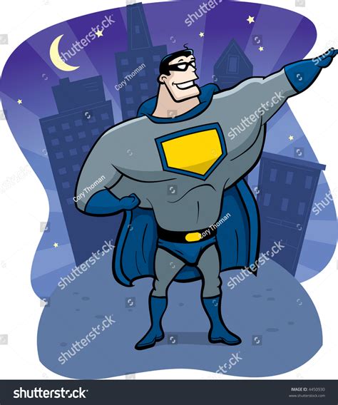 Superhero Stock Illustration 4450930 Shutterstock