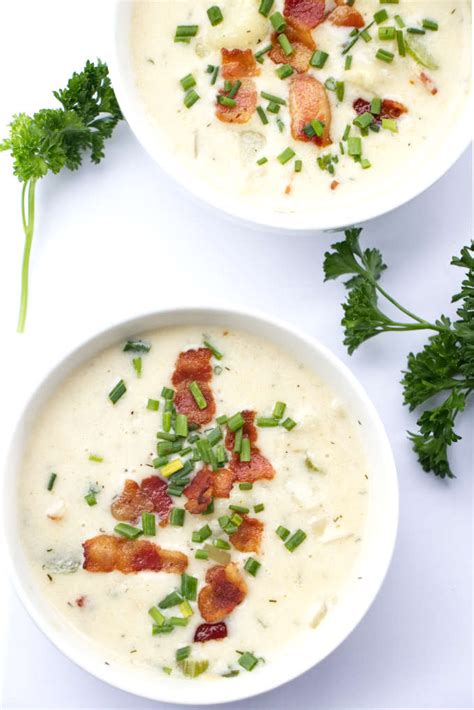 Keto Clam Chowder Low Carb And Gluten Free Five Starr Dishes