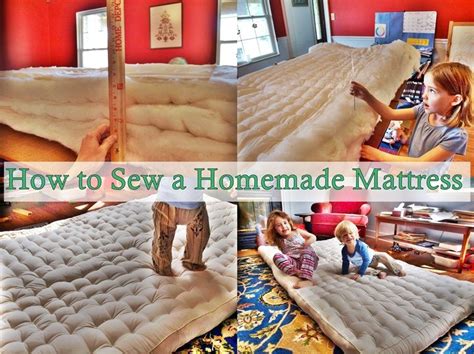 How To Sew A Homemade Mattress Homemade Mattress Diy Mattress Diy