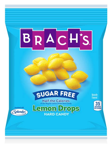 Brachs Sugar Free Lemon Drops Hard Candy 45 Oz