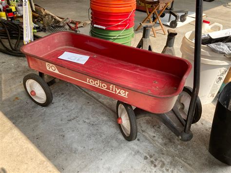 Sold Price Vintage Red Flyer Wagon Invalid Date Cdt