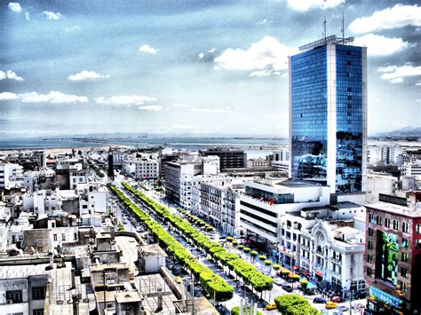 Tunis City Tunis City Skyline