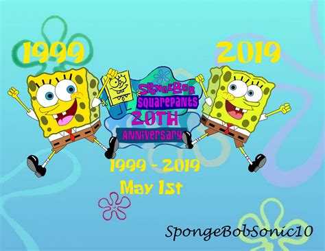 Happy 20th Anniversary Spongebob Squarepants By Spongebobsonic10 On