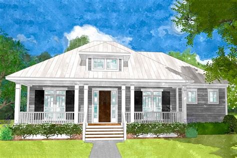 This Elongated Front Porch Defines Southern Charm While Enhancing