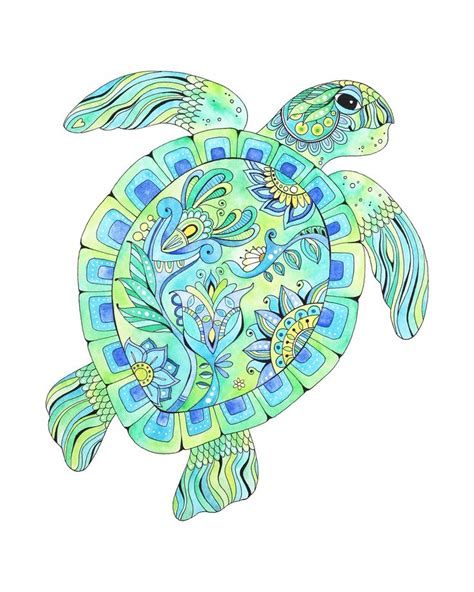 Excited To Share This Item From My Etsy Shop Green Sea Turtle