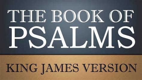 Book Of Psalms Chapter 131 Kjv Audio Bible Youtube
