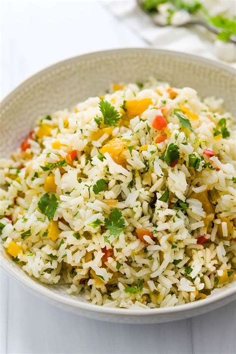 Simple Hawaiian Rice Pilaf With Pineapple Chutney Garlic Zest