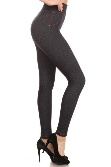 Wholesale Womens Extremely Stretchy Seamless Jeggings Wholesale Denim Denim Leggings Jeggings